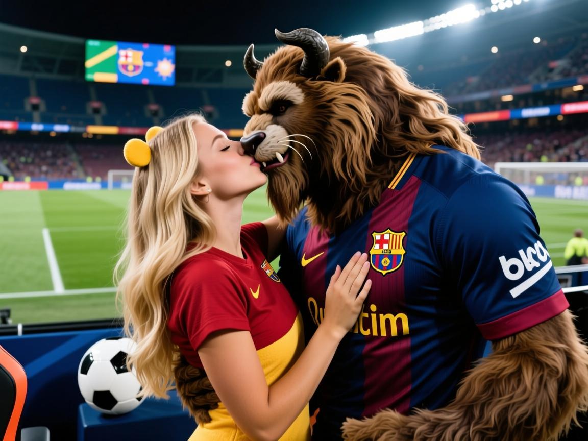 美女和野兽？维尼修斯和白人女友拥吻秀恩爱，网友：咋下得去嘴  第2张