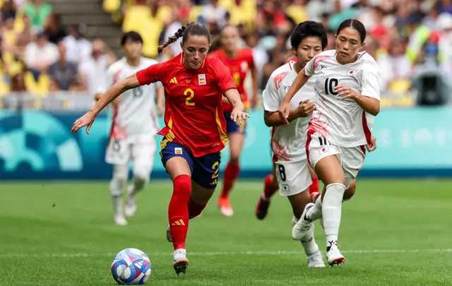 巴西女足比赛场面火爆，精彩纷呈(奥运女足巴西女足vs西班牙女足足球照片)